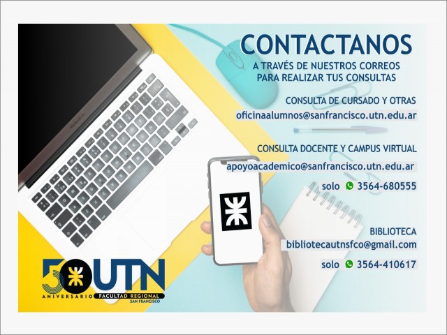 L&iacute;neas de contacto para estudiantes y docentes